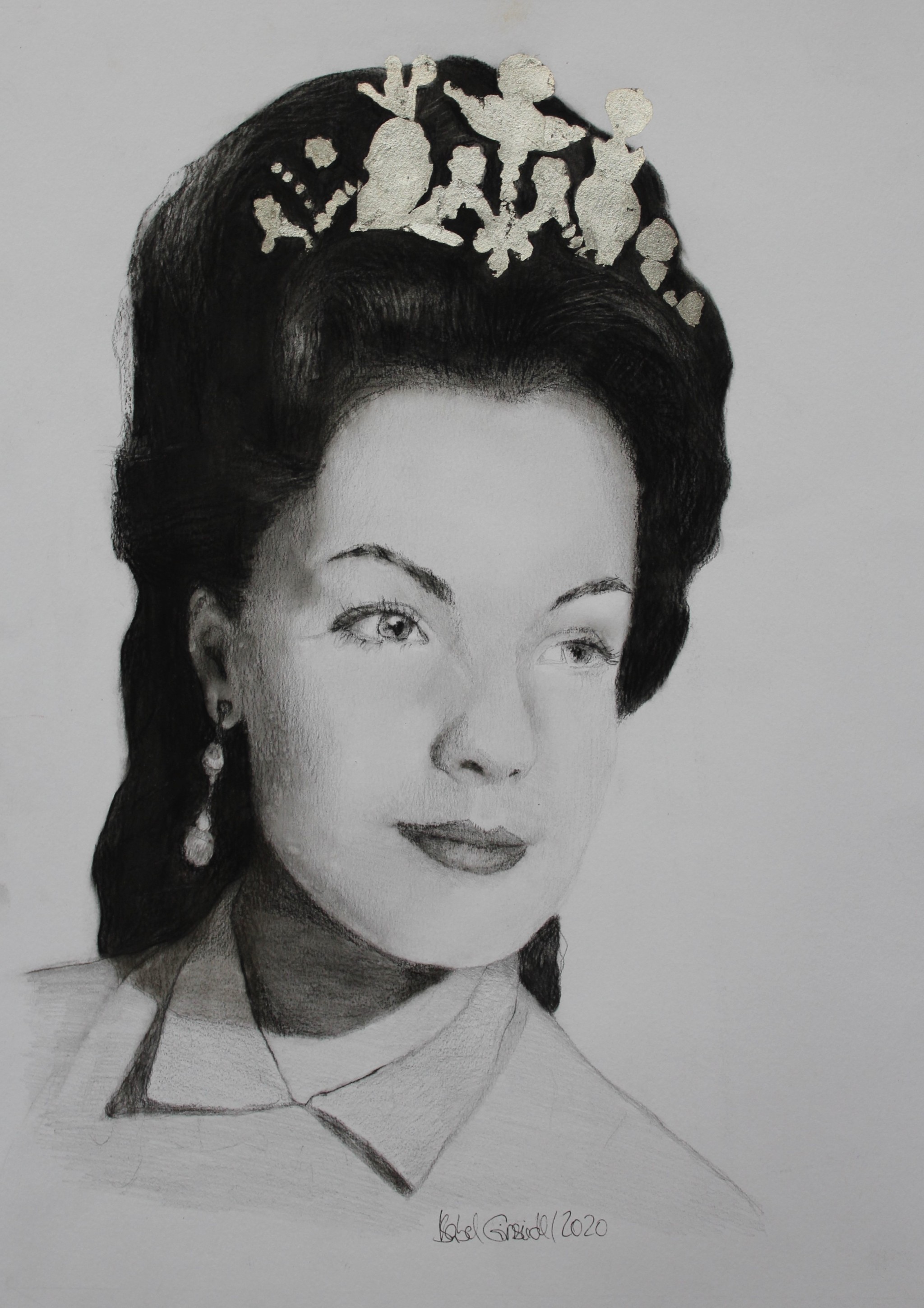 Kaiserin Sissi von Österreich mit Krone