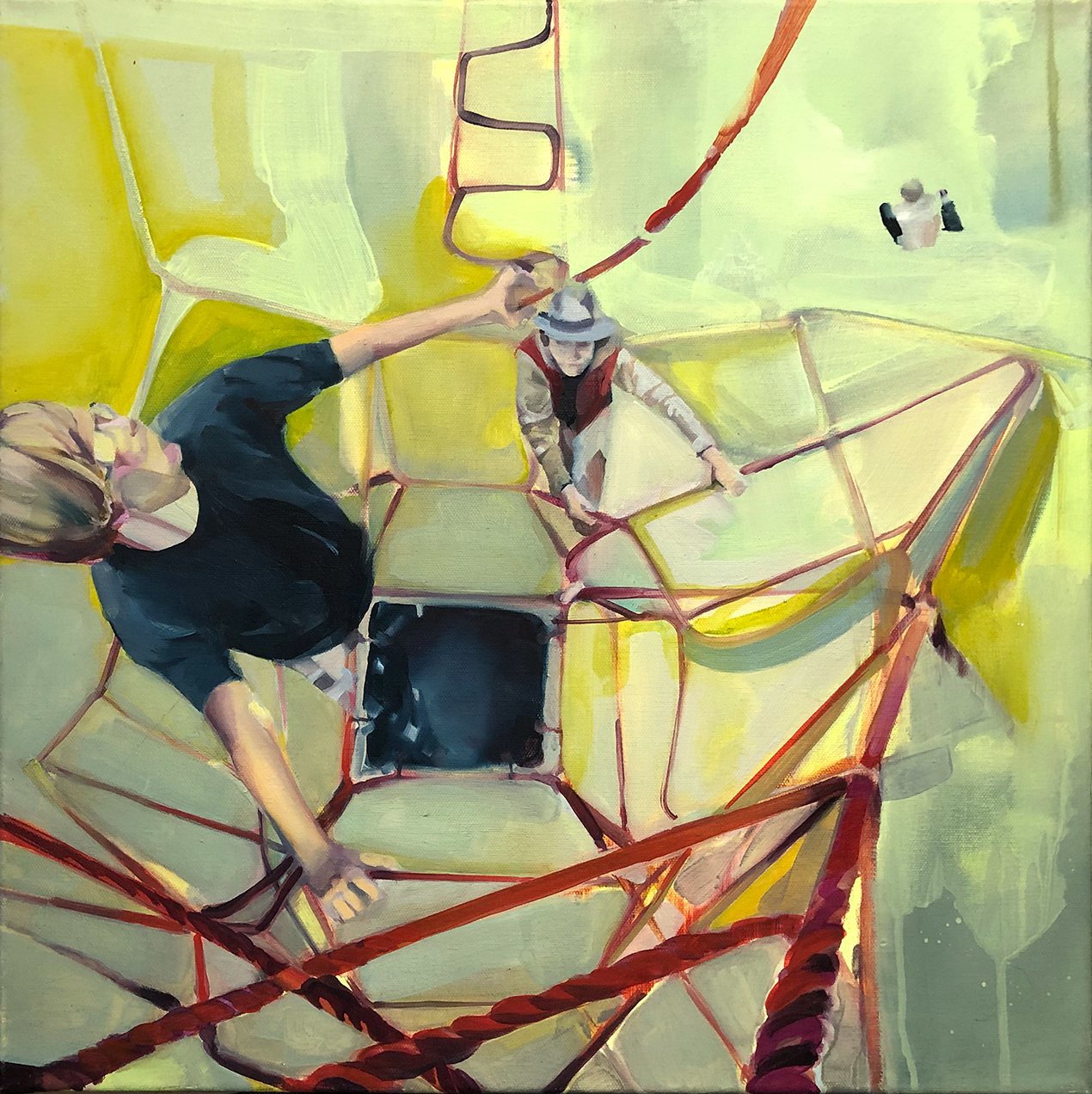 Gegenwartskunst "Spiderweb" von Peggy Berger