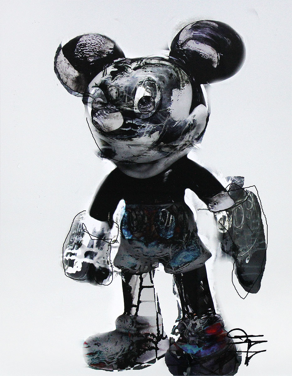 Digitale Kunst von J.J. Piezanowksi: "Petit Mickey"