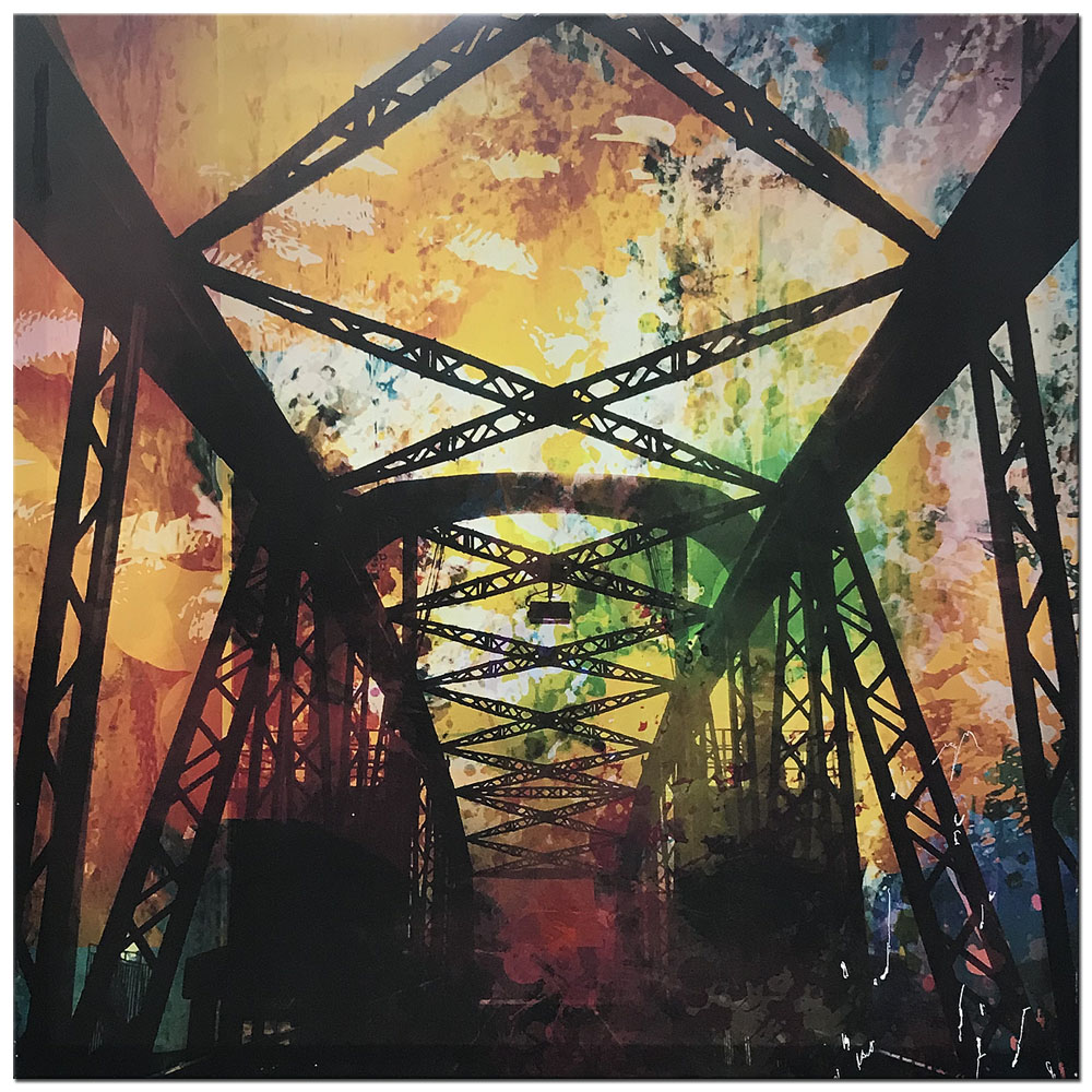Acryl- und Digitalmalerei von H. Mühlbauer, Kunst kaufen: "Brücke II"
