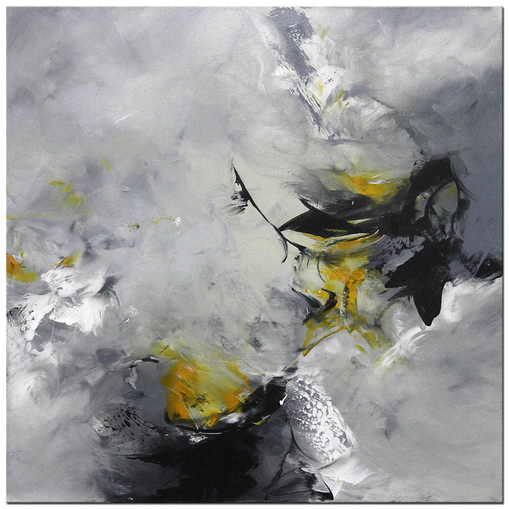 Abstrakte Kunst von C. Middendorf: "Nebelwolken"